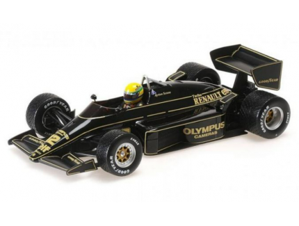 LOTUS RENAULT 98T AYRTON SENNA 1986 MINICHAMPS 1/18°