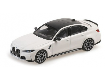 BMW M3 G80 COMPETITION LIMOUSINE BLANC MINICHAMPS 1/43°