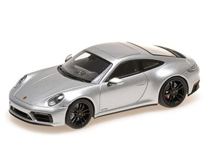 PORSCHE 911 992 CARRERA 4 GTS GRIS MINICHAMPS 1/43°