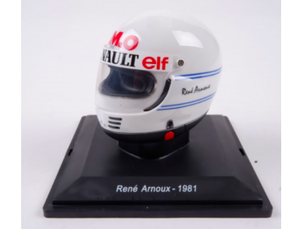 RENÉ ARNOUX HELMET 1981 - SPARK 1/5