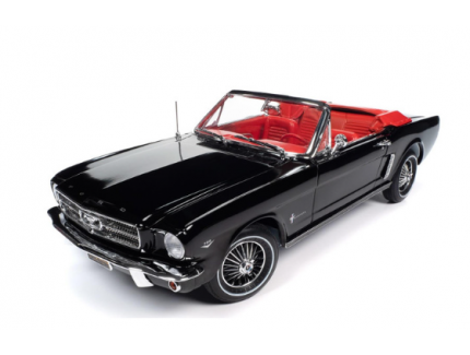 FORD MUSTANG CONVERTIBLE 1964 1/2 AUTO WORLD 1/18°