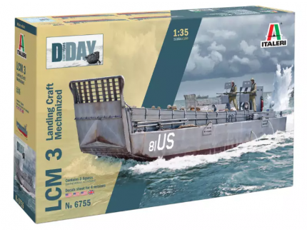 BARGE DE DEBARQUEMENT LCM 3 ITALERI 1/35°