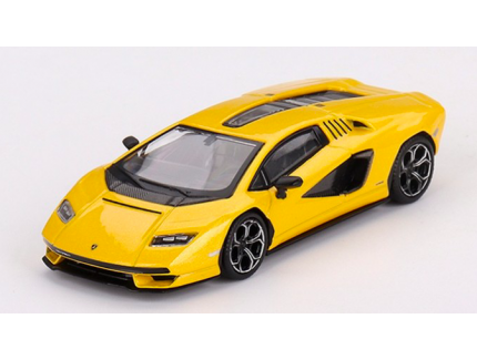 LAMBORGHINI Countach LPI 800-4 2024 Yellow LHD - MINI GT 1/64