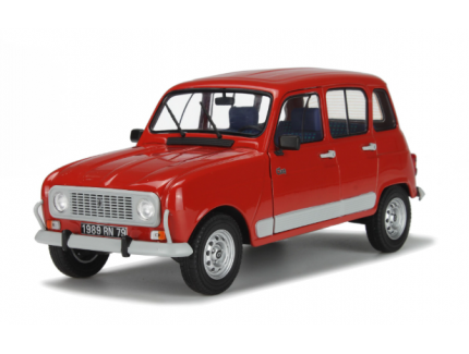 RENAULT 4 GTL CLAN ROUGE 1978 SOLIDO 1/12°