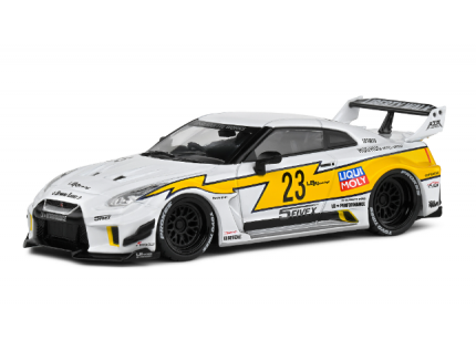 NISSAN GTR R35 LIBERTY WALK N°23 SOLIDO 1/43