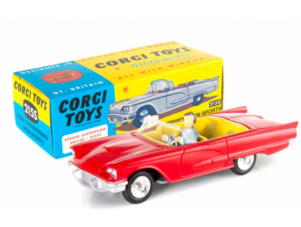 REEDITION : Ford Thunderbird Décapotable 1962 n°215S - CORGI 1/43