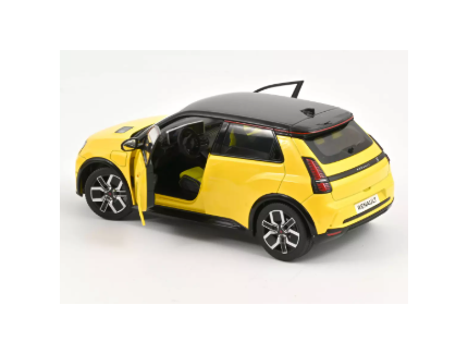 RENAULT 5 E-TECH 2024 JAUNE POP NOREV 1/18°