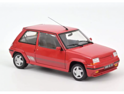 RENAULT SUPER 5 GT TURBO 1989 RED NOREV 1/18°