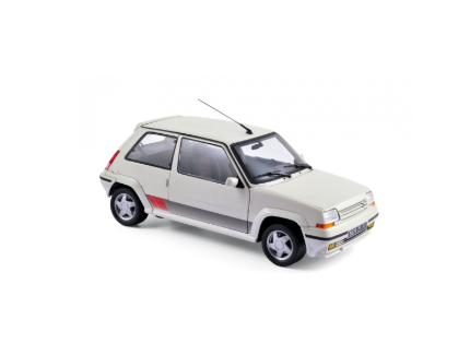 RENAULT SUPER 5 GT TURBO 1989 WHITE NOREV 1/18°