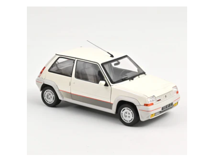 RENAULT SUPER 5 GT TURBO 1985 WHITE NOREV 1/18°