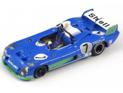 Matra Simca MS 670 B N°7 Winner Le Mans 24h 1974 Spark 1/18°