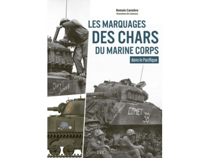 Le marquage des chars du marine corps dans le Pacifique Romain Cansière