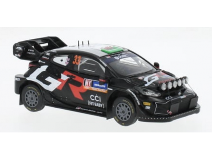 Toyota Yaris Rally1 Hybride #33 Rally Sweden 2024 Ixo 1/43°