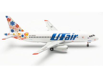 SUKHOI UTAIR EXPRESS SUPERJET 100 HERPA 1/200°