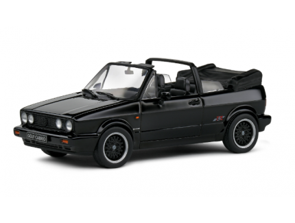 VW GOLF 1 CABRIOLET NOIR 1984 SOLIDO 1/43°