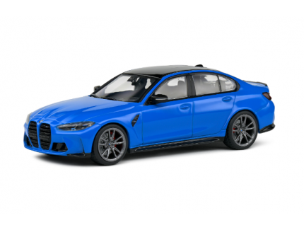 BMW M3 COMPETITION G80 2022 BLEU SOLIDO 1/43°