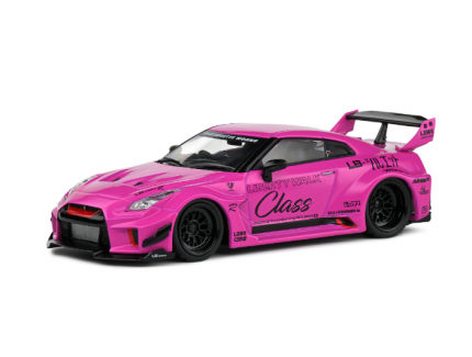 NISSAN GTR LIBERTY WALK ROSE SOLIDO 1/43°