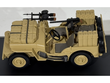 BRITISH SAS 1/4-TOM WILLYS JEEP  MOTORCITY 1/43°