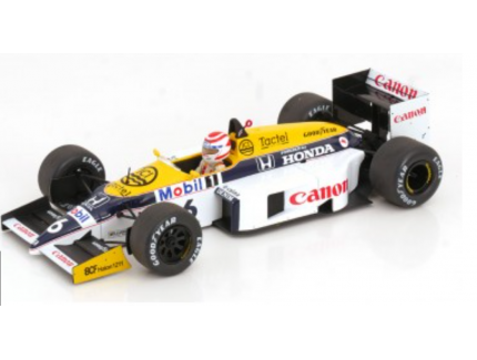 F1 WILLIAMS FW11 N°6 British GP 1986 MODEL CAR 1/18°