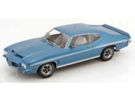 PONTIAC LEMANS GTO 1972 BLUE KKSCALE 1/18°