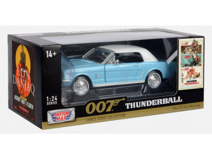 FORD MUSTANG 007 THUNDERBALL MOTOR MAX 1/24°