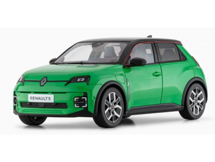 RENAULT 5 E TECH 100% ELECTRIQUE 2024 GREEN POP NOREV 1/18°