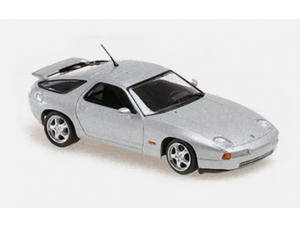 PORSCHE 928 GTS 1991 SILVER METALLIC MINICHAMPS 1/43