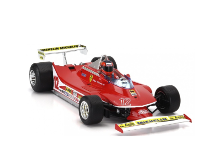 FERRARI 312 T4 VILLENEUVE WIN KYALAMI GP 1979 GP BURAGO 1/18°