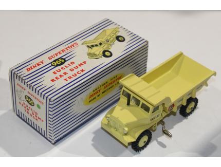 CAMION DE CHANTIER EUCLID 1960 DINKY TOYS 1/43°