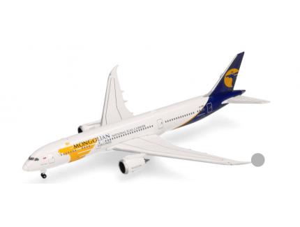 MIAT Mongolian Airlines Boeing 787-9 Dreamliner 1/500 HERPA