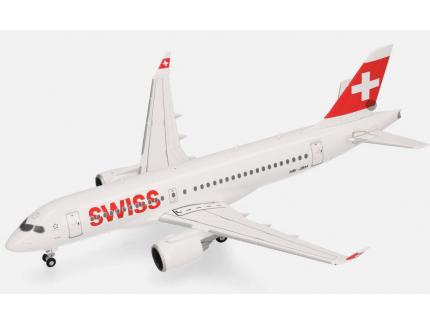 SWISS International Air Lines Airbus A220-100 HERPA 1/200