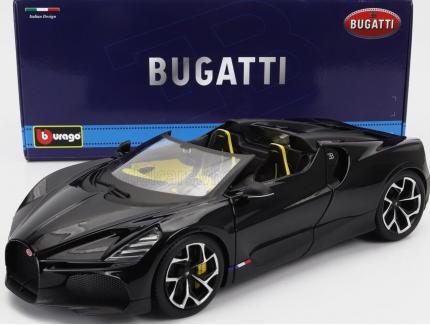 BUGATTI W16 MISTRAL 2023 BURAGO NOIR 1/18