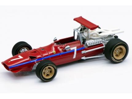 FERRARI 312F1 DEREK BELL 1968 TECNOMODEL 1/43