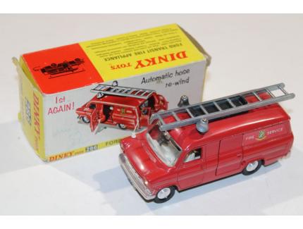 FORD TRANSIT FIRE APPLIANCE 1960 DINKY TOYS 1/43°