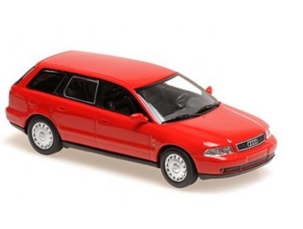 AUDI A4 AVANT 1995 ROUGE MINICHAMPS 1/43