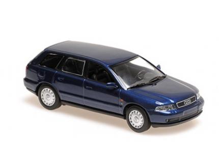 AUDI A4 AVANT 1995 BLEU FONCÉ MINICHAMPS 1/43