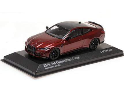 BMW M4 COMPETITION COUPÉ ROUGE 2020 MINICHAMPS 1/43