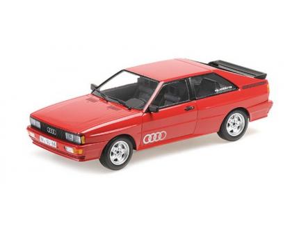 AUDI QUATTRO RED 1980 MINICHAMPS 1/18