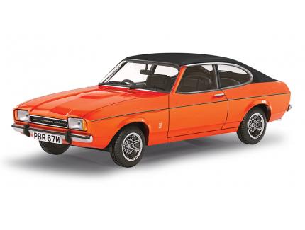 FORD CAPRI MK2 3-LITRE GHIA AUTOMATIC RED CORGI 1/43