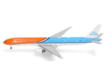 BOEING 777-300ER KLM ORANGE PRIDE HERPA 1/500