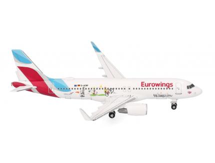 EUROWINGS AIRBUS A320 SAZBURGER LAND HERPA 1/500