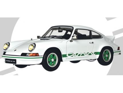 PORSCHE 911 RS 2.7 WHITE/GREEN KIT IXO 1/8