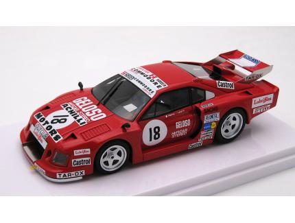 Ferrari 308 GTB TURBO SILVERSTONE 1981 TECNOMODEL 1/43