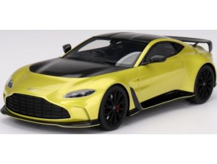 ASTON MARTIN V12 VANTAGE 2022 JAUNE TOP SPEED 1/18