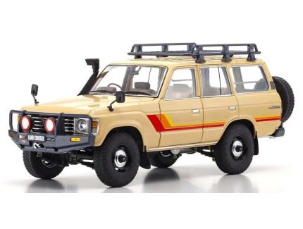 TOYOTA LAND CRUISER 60 BEIGE KYOSHO 1/18°