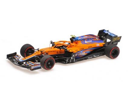 MCLAREN F1 TEAM MCL35M LANDO NORRIS ABU DHABI GP 2021 MINICHAMPS 1/43°