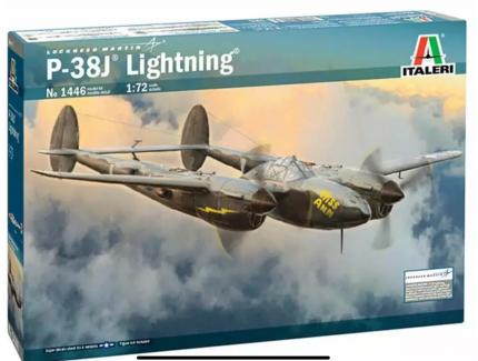 MAQUETTE P-38J LIGHTNING ITALERI 1/72°