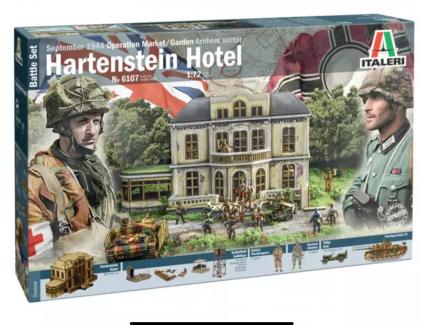 MAQUETTE HARTENSTEIN HOTEL ITALERI 1/72°