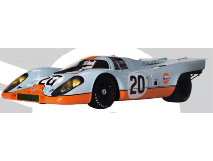 Porsche 917 K N°20 Le Mans 1970 Gulf Movie Kit Full Kit IXO 1:8