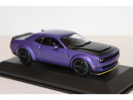 DODGE CHALLENGER SRT DEMON V8 6.2L 2018 VIOLET SOLIDO 1/43°